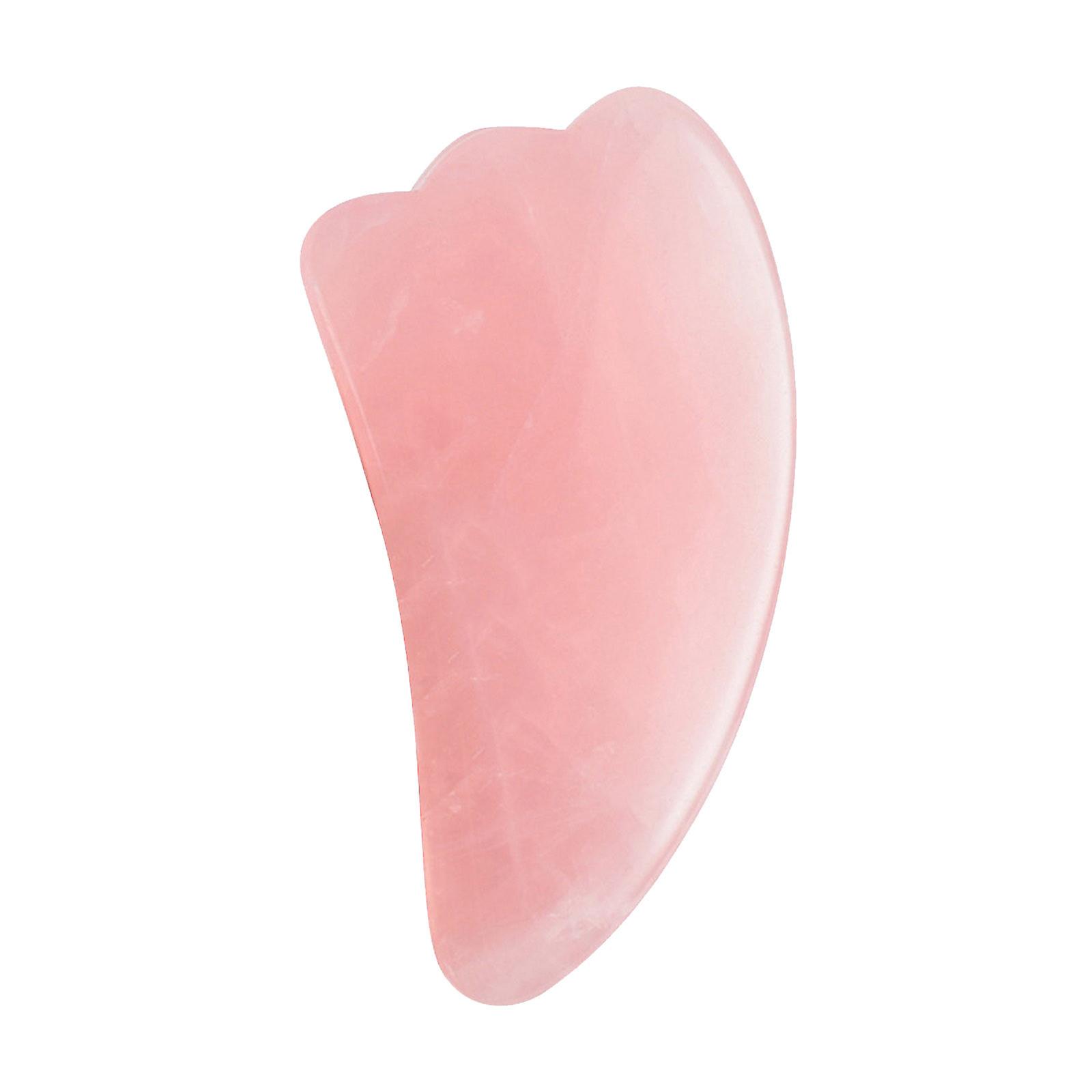 Foto 2 pulgar | Venta Internacional- Masajeador de Cristal Rosa Natural de Jade en Forma de Corazón