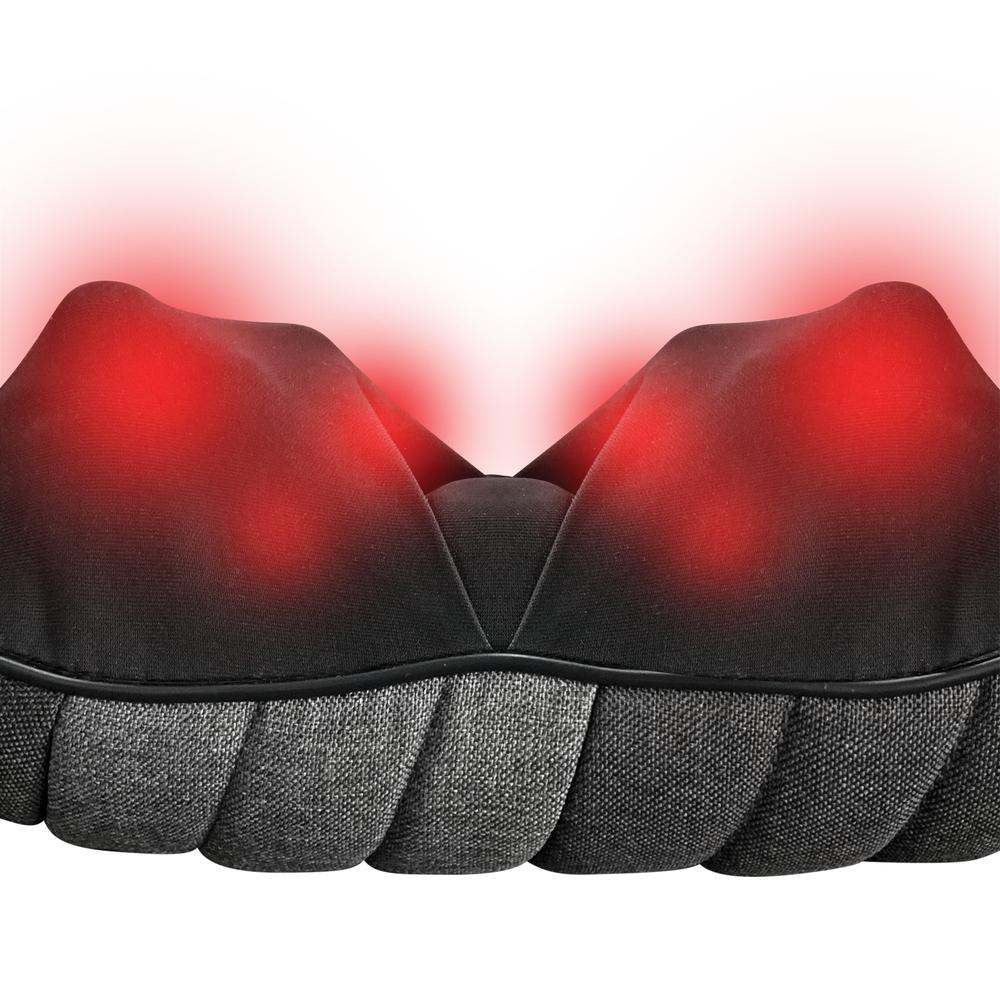 Foto 4 pulgar | Masajeador de Cuello Shiatsu Life&Care Negro con Calor