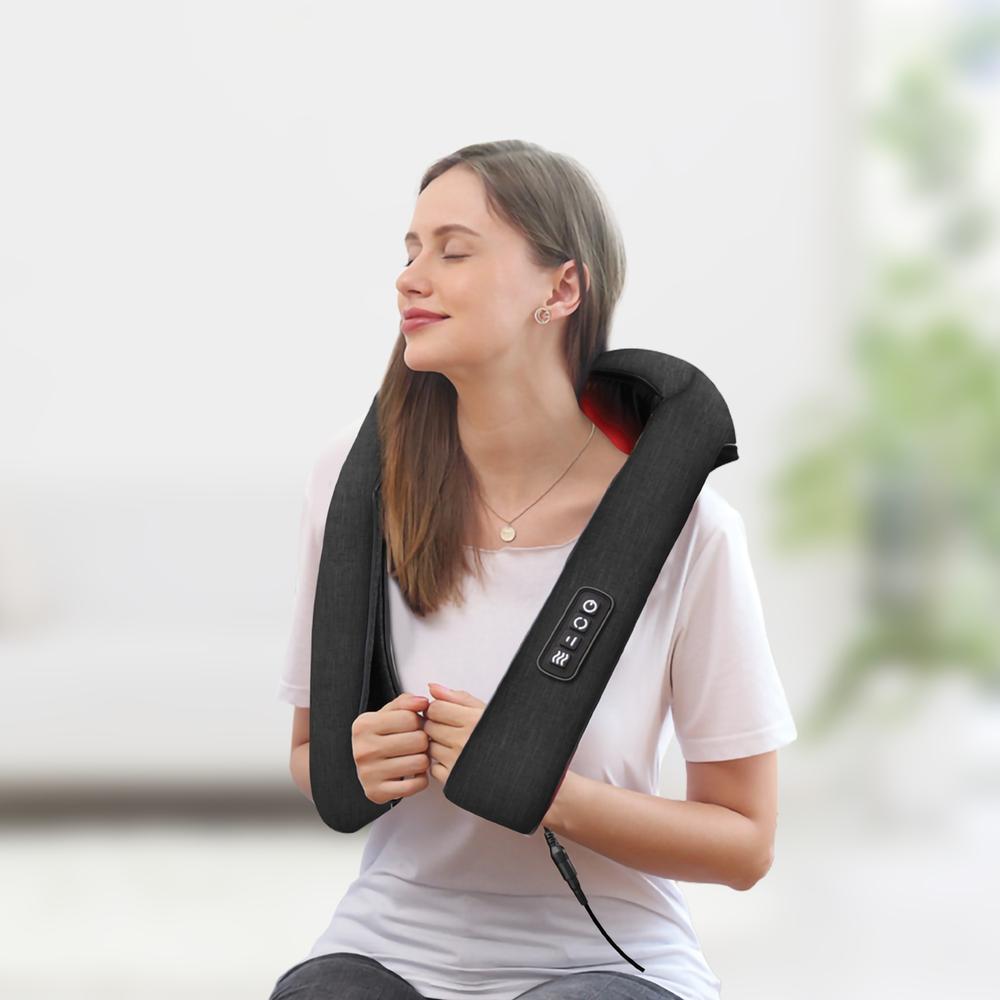 Foto 6 | Masajeador de Cuello Shiatsu Life&Care Negro con Calor