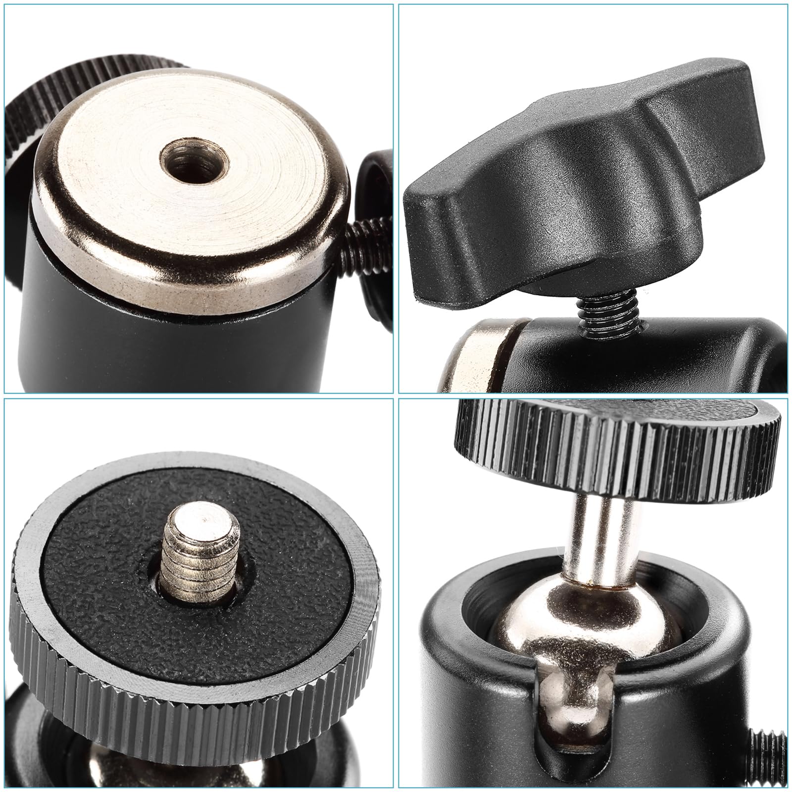 Foto 7 pulgar | Mini Ball Head Neewer , Aleación De Aluminio, Giratorio De 360° - Venta Internacional.