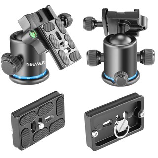 Foto 3 | Trípode Con Cabeza Esférica Neewer, 36 Mm, Panorámica, 360°, Metal Azul - Venta Internacional.