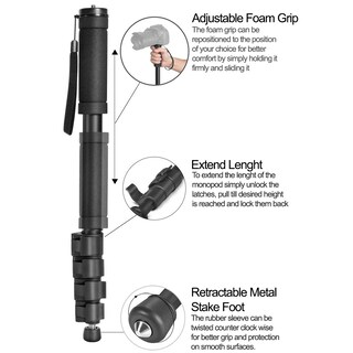 Foto 3 | Monopod Acuvar De 62 Pulgadas Con Correa De Seguridad Para Cámaras - Venta Internacional.