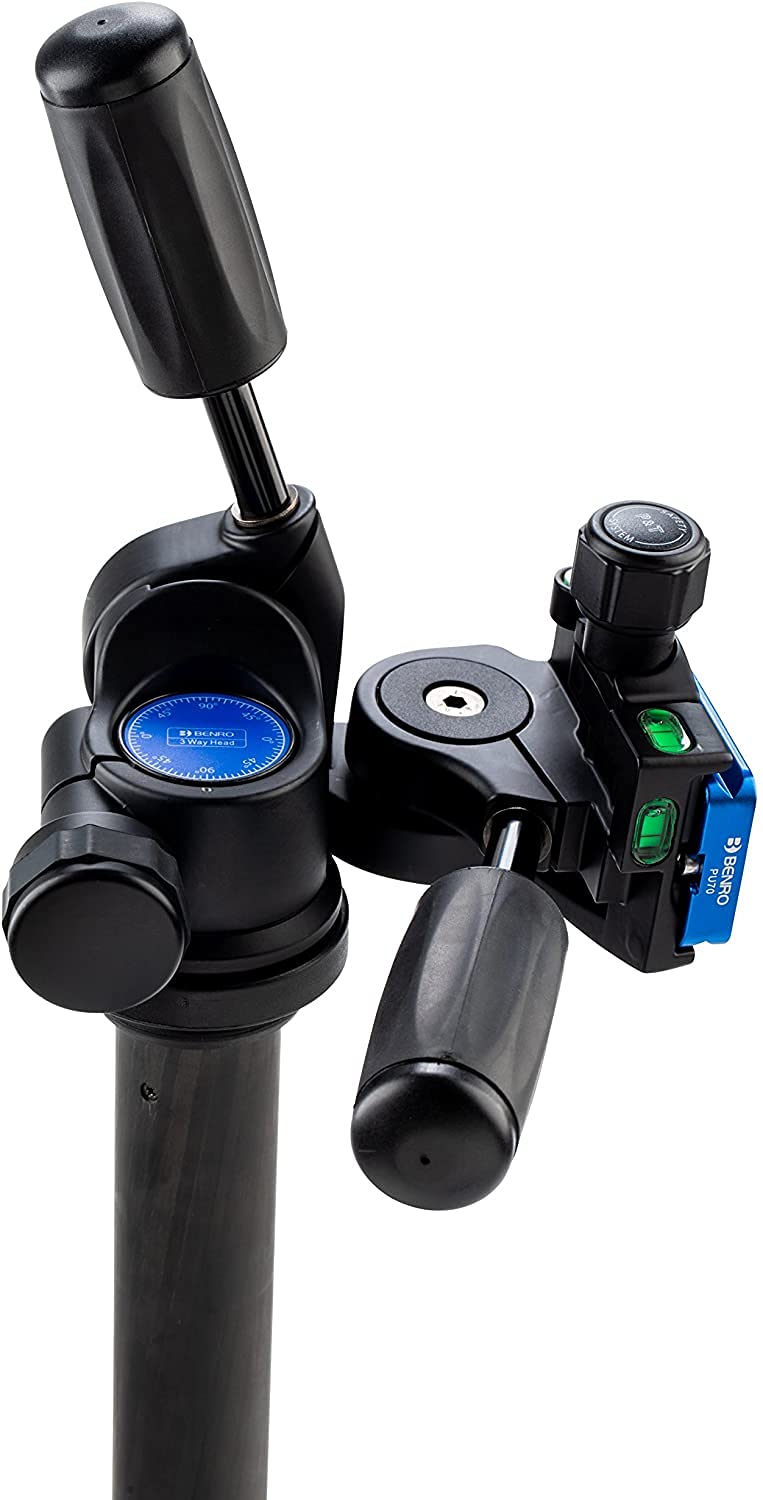 Foto 6 pulgar | Cabezal De Trípode Benro Hd2a, Cabezal Panorámico De 3 Vías Con Placa Qr - Venta Internacional.