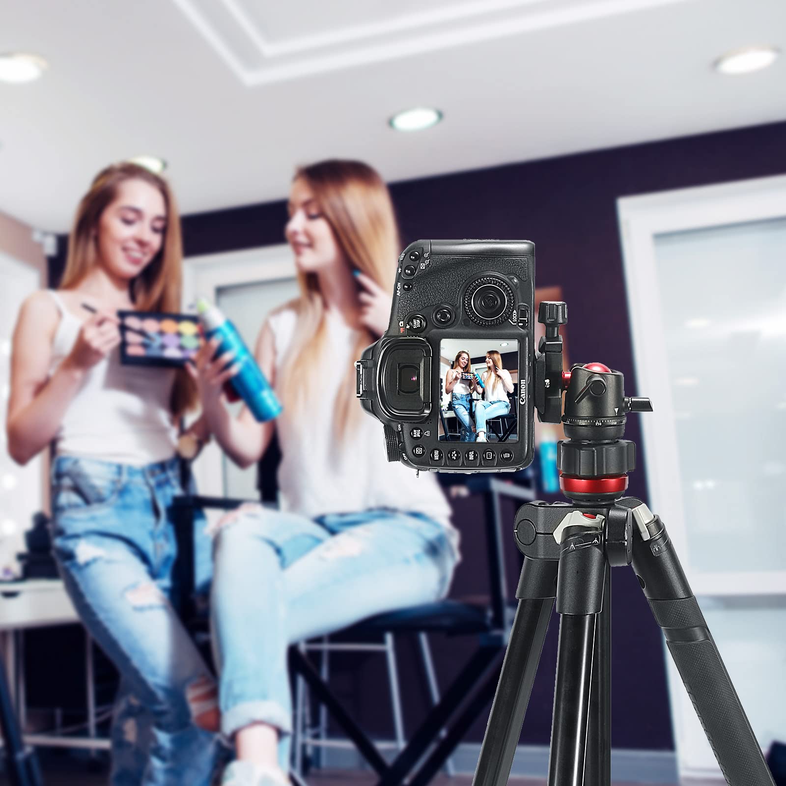 Foto 7 | Trípode Con Cabeza Esférica Smallrig Panoramic Con Tornillo 1/4 De Rosca 3/8 - Venta Internacional.