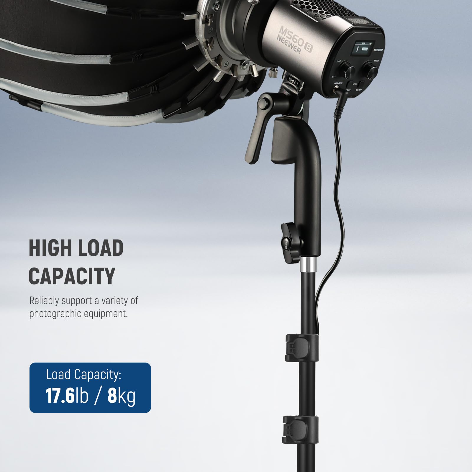 Foto 5 | Soporte Para Trípode Neewer 71 St180r Portátil Con Anillo De Luz Led - Venta Internacional.