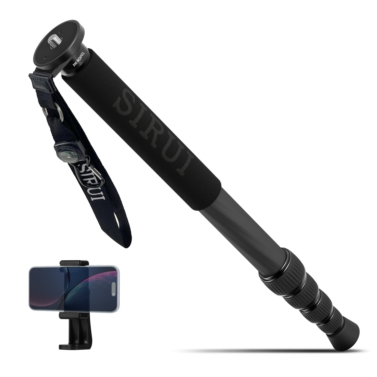 Foto 1 | Monopod Sirui  Fibra De Carbono  Ligero  0 41 Kg  Carga 10 Kg - Venta Internacional.