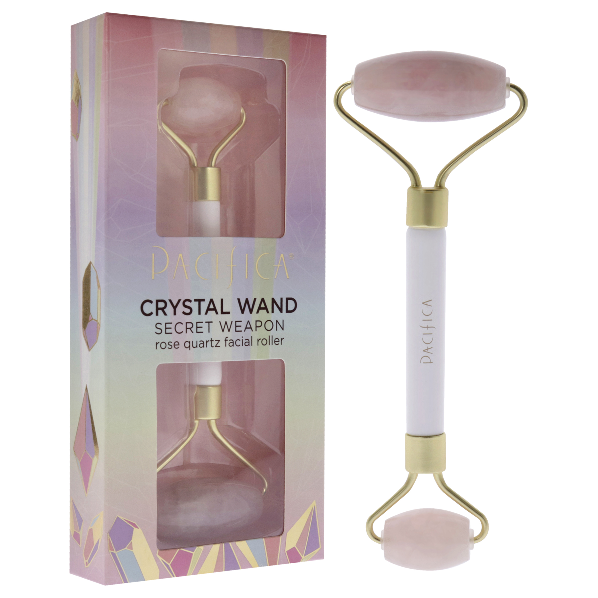 Foto 4 pulgar | Crystal Wand Rose Quartz Facial Roller Bobbi Brown Pink Colour