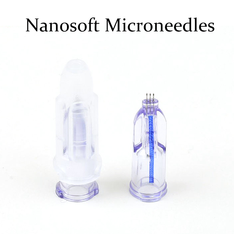 Foto 4 pulgar | Microaguja Nanosoft Microneedle 1.0mm