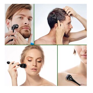 Foto 2 | Derma Roller Belug 0.5 Mm Para Barba Y Facial Cabello Negr