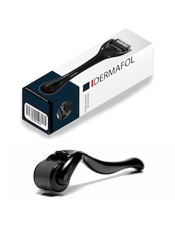 Foto 2 | Dermaroller Facial Dermafol color Negro Barba 0.5 MM Titanio Regenera Colágeno
