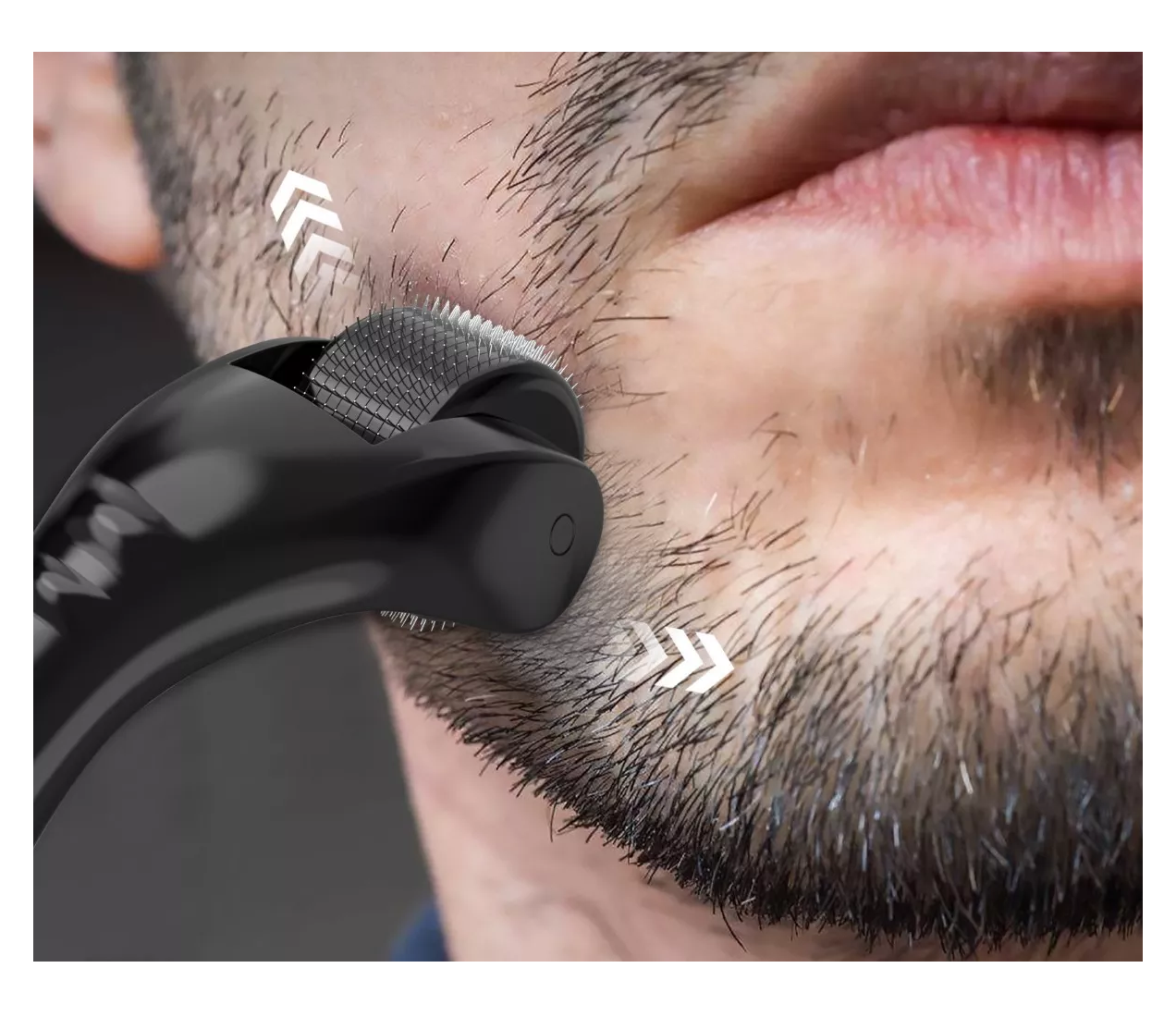 Foto 4 pulgar | Derma Roller 0.5 Mm Para Barba Y Facial Cabello Negro