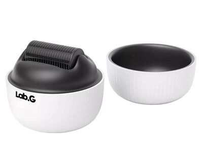Foto 1 | Microagujas Dermaroller Lab.g Hair Roller Barba Cabello 0.5mm 1200, Negro/blanco