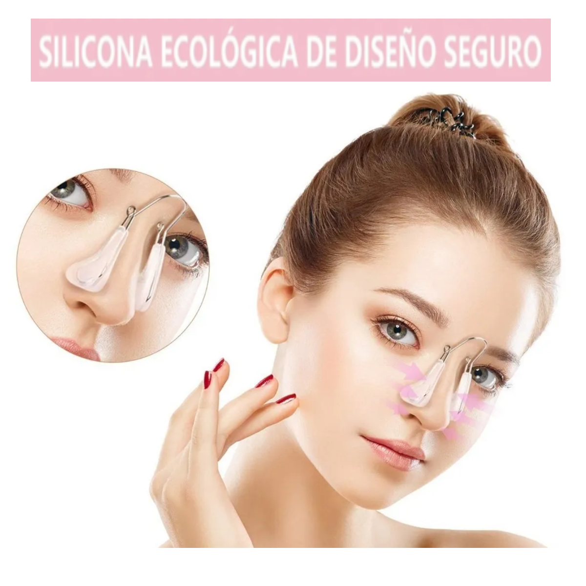 Foto 2 | Kit 26pzs Respingadores De Nariz Corrector Nasal Y Clip Nariz Eo Safe Imports Esi-19017 Multicolor