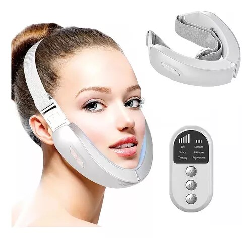 Reductora Papada Ems Vibración Ultrasonica Cachete Mejilla $457