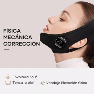 Foto 2 | Faja De Electroestimulación Muscular Reductora De Papada Eo Safe Imports Esi-16298 Negro