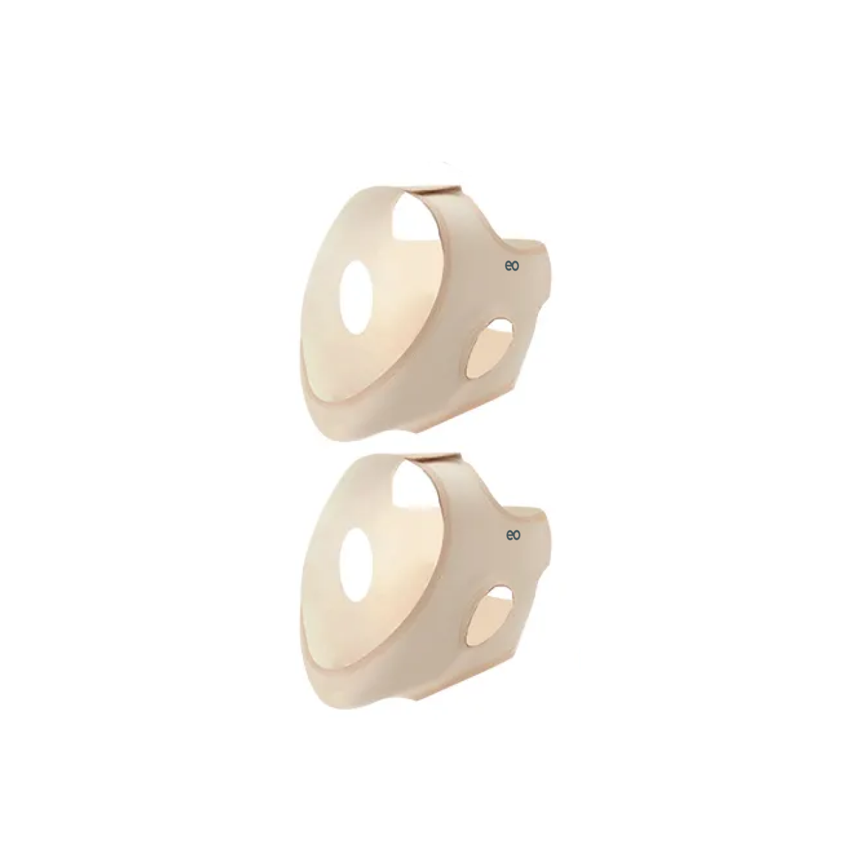 Foto 2 pulgar | 2pz Faja Mentonera Reduce Arrugas Talla Eg Eo Safe Imports Esi-19934 Beige