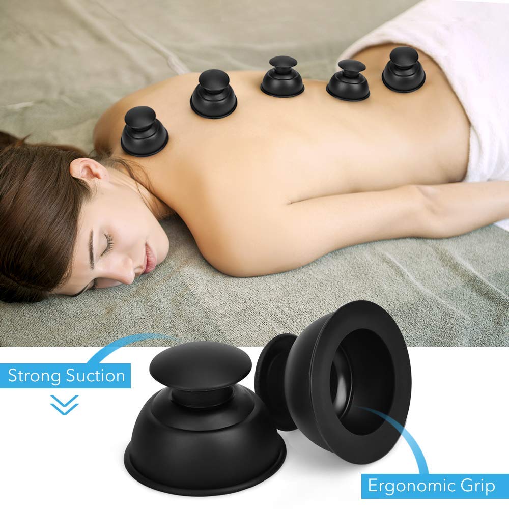 Foto 3 | Set De Terapia Con Ventosas Hydream, 12 Unidades, Silicona Anticelulítica - Venta Internacional.
