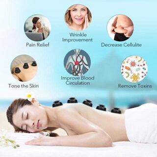 Foto 5 | Set De Terapia Con Ventosas Hydream, 12 Unidades, Silicona Anticelulítica - Venta Internacional.