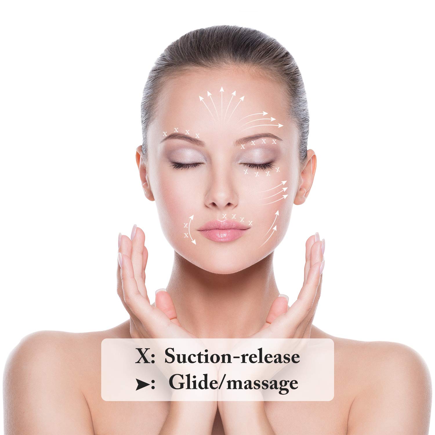 Foto 5 | Set De Ventosas De Cristal Bbto  4 Piezas  Para Cuerpo  Cara Y Piernas (rojo) - Venta Internacional.