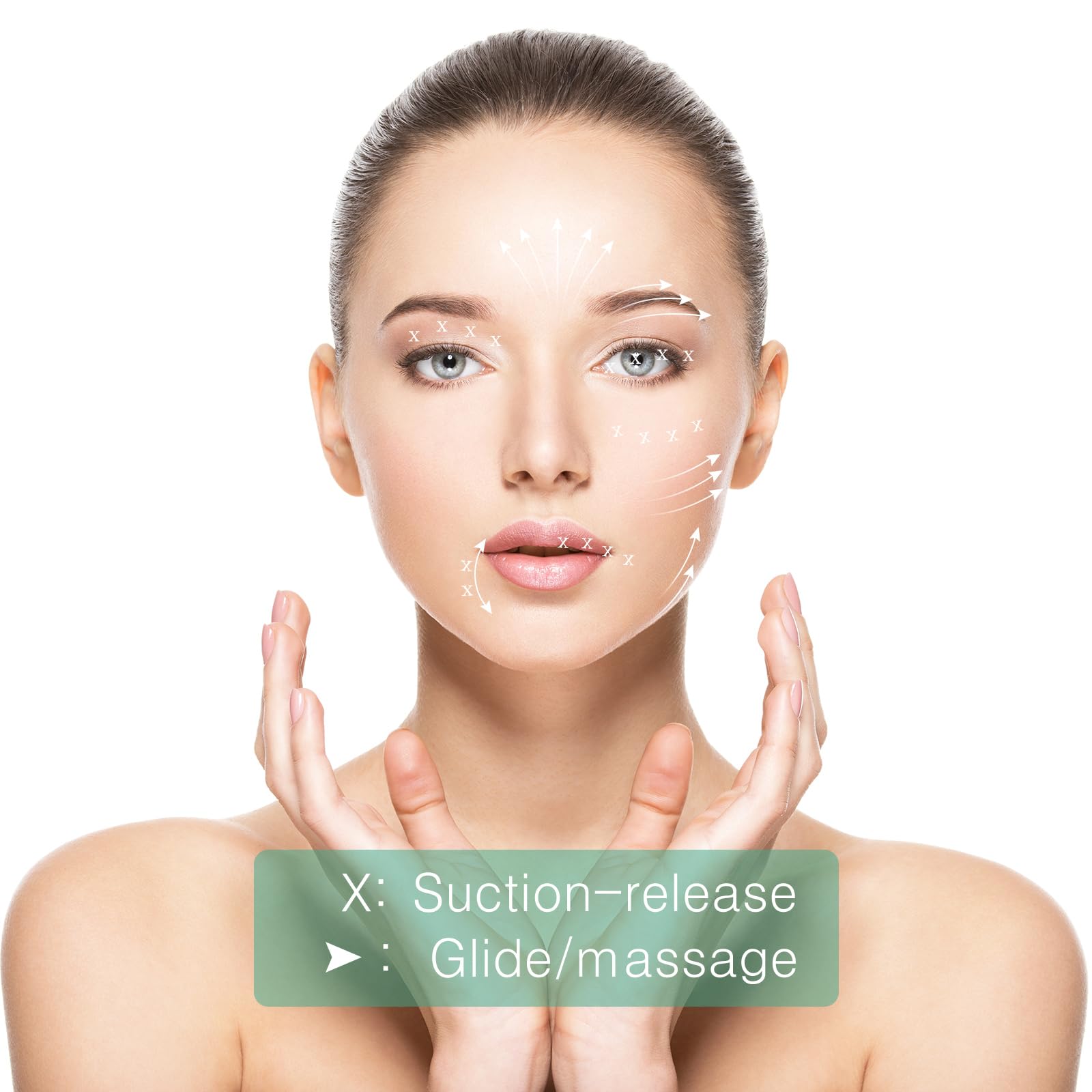 Foto 6 | Juego De Copas Bbto De Vidrio Y Silicona Para Cuerpo  Cara Y Piernas - Venta Internacional.