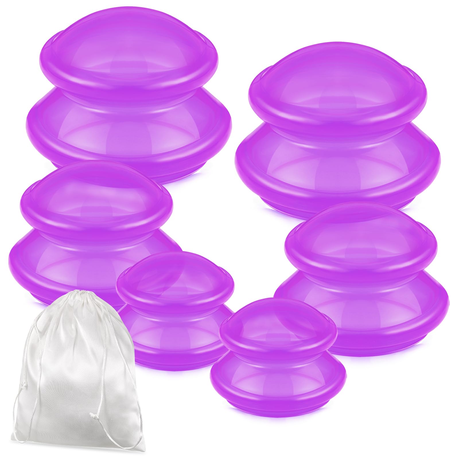 Foto 2 pulgar | Set De Terapia Con Ventosas Trelaco Silicone  6 Unidades  Para El Dolor De La Celulitis - Venta Internacional.