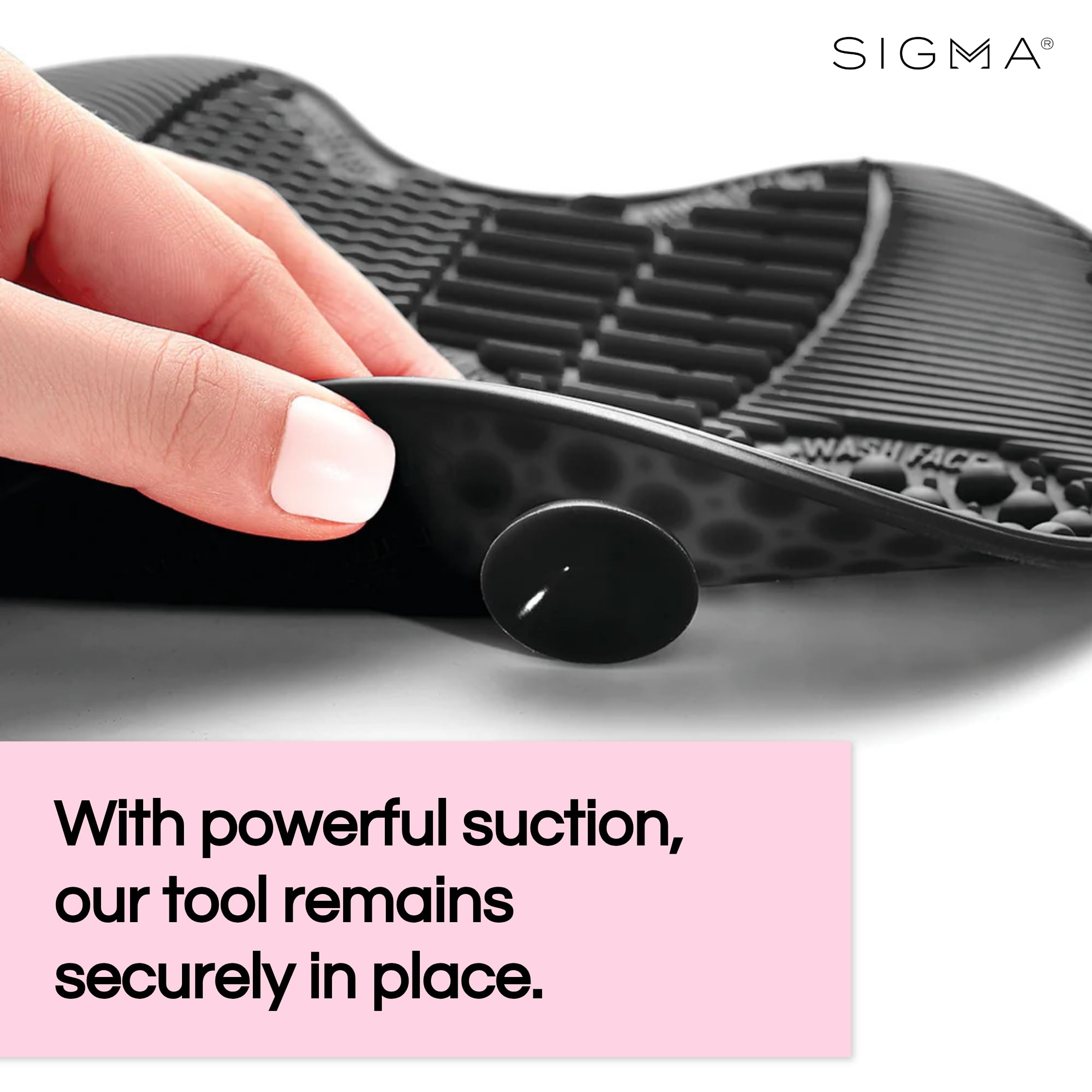 Foto 5 pulgar | Limpiador De Brochas De Maquillaje Sigma Spa Express Silicone Black - Venta Internacional.