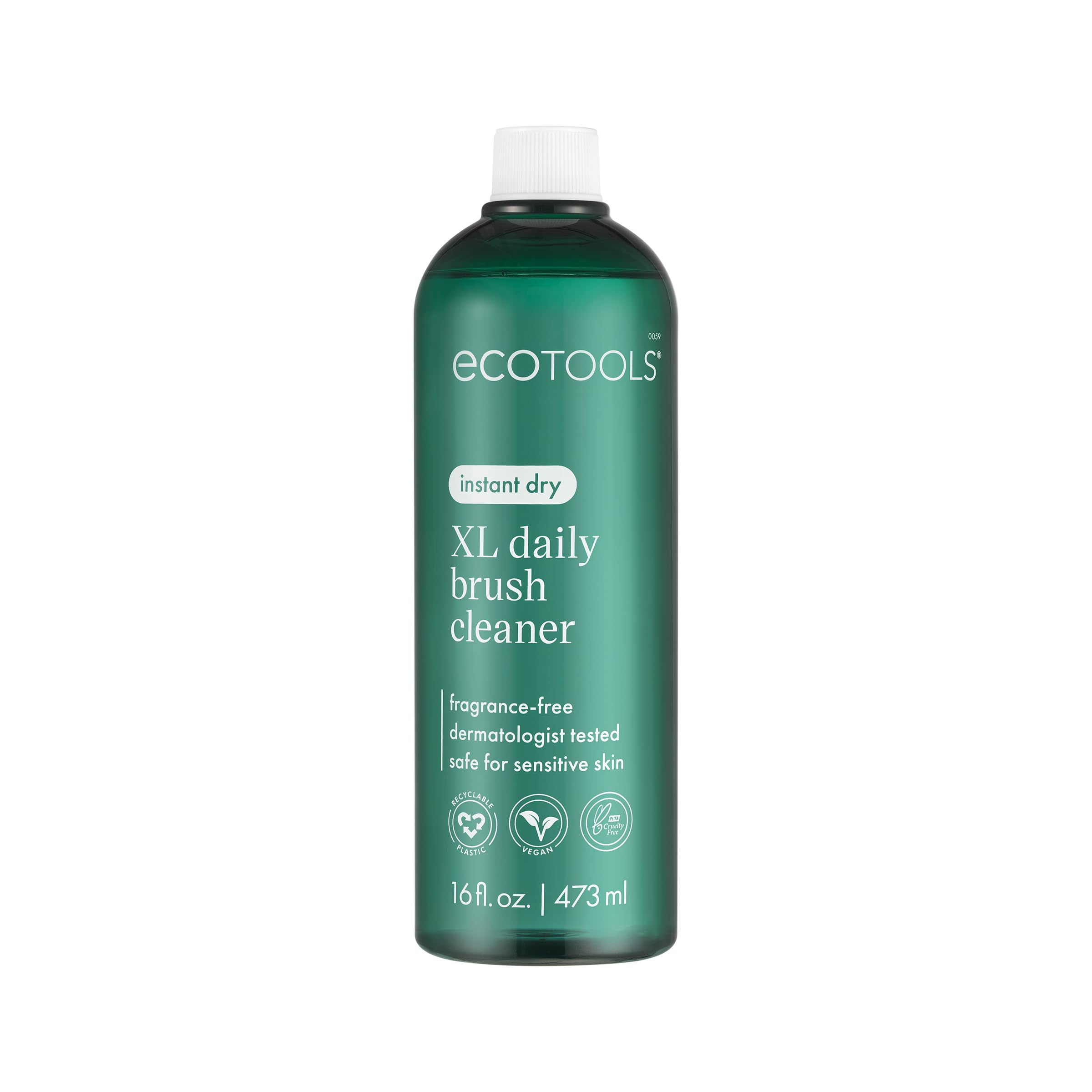 Limpiador De Brochas De Maquillaje Ecotools Xl, Botella De Reposición Diaria De 473 Ml - Venta Internacional.