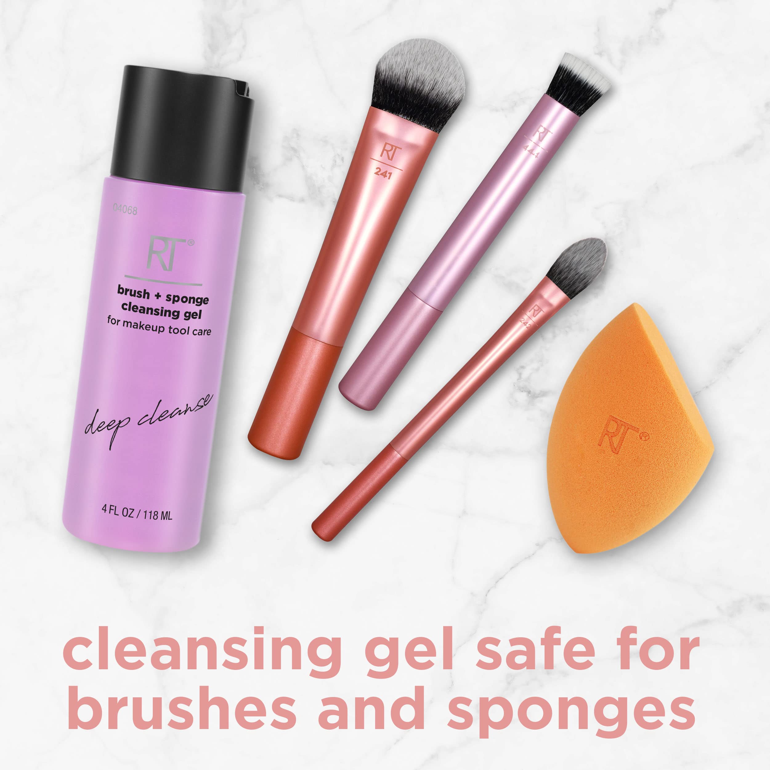 Foto 3 | Gel Limpiador Real Techniques Brush + Sponge 118 Ml Vegan - Venta Internacional.