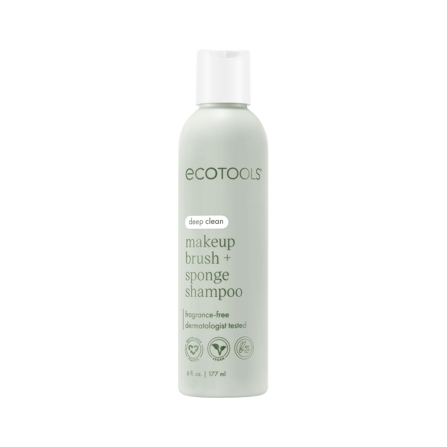 Champú Limpiador Ecotools Para Brochas, Esponjas Y Bocanadas De Maquillaje, 177 Ml - Venta Internacional.