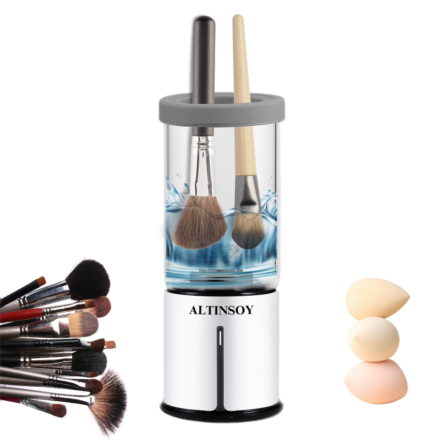 Foto 1 | Máquina Limpiadora De Brochas De Maquillaje Altinsoy Electric Wireless - Venta Internacional.