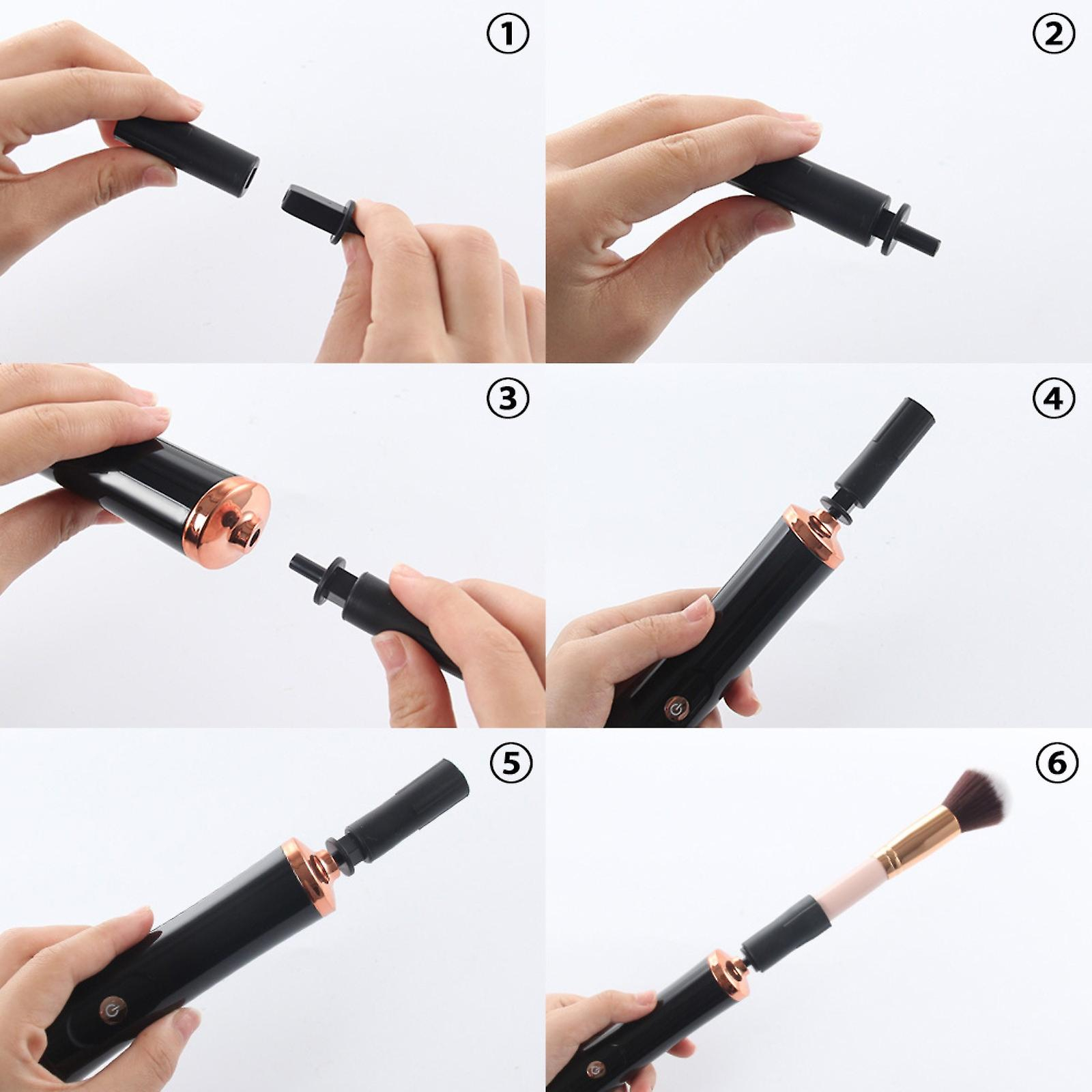 Foto 5 | Limpiador De Brochas De Maquillaje Huoguo Automatic Quick Dry 310g - Venta Internacional.