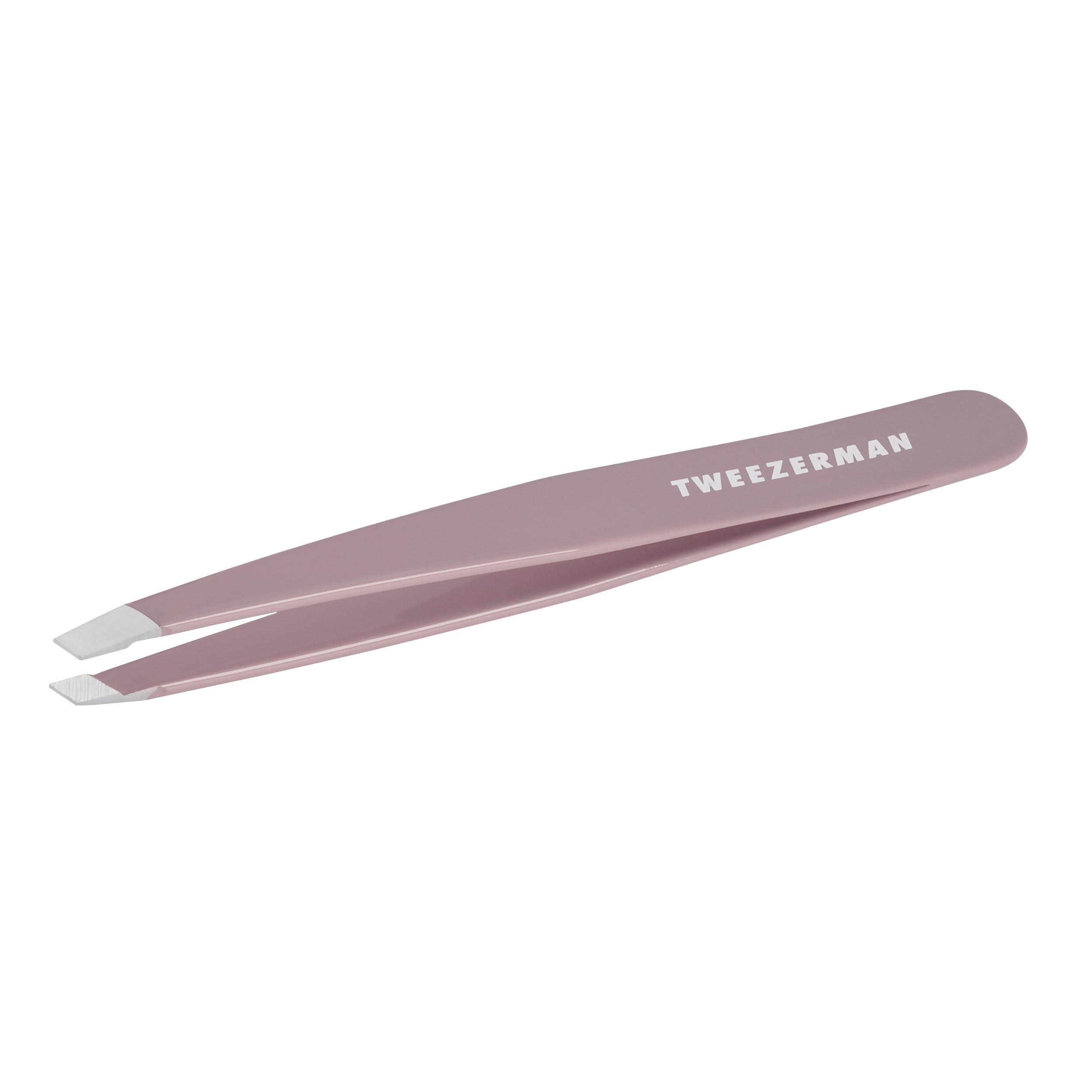 Foto 2 pulgar | Pinzas para Cejas Tweezerman Acero Inoxidable Morado - Venta Internacional