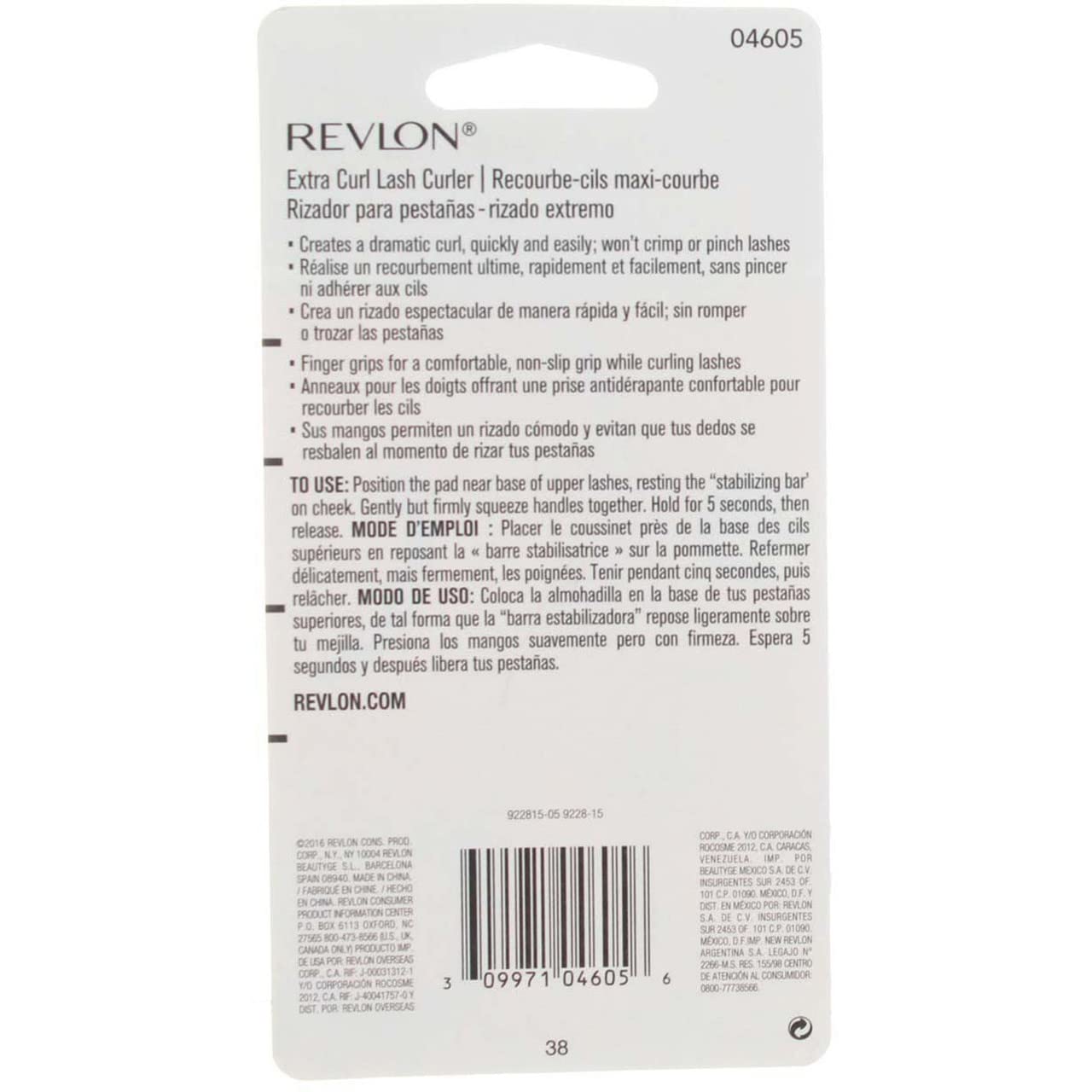 Foto 4 pulgar | Rizador de Pestañas Revlon Extra Curl - Paquete de 3 Unidades