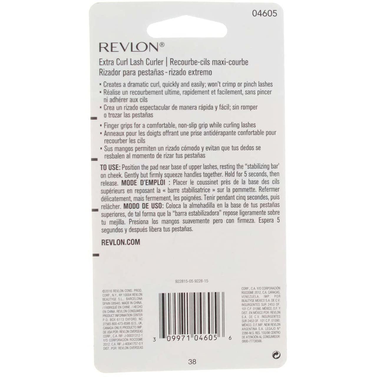 Foto 7 pulgar | Rizador de Pestañas Revlon Extra Curl - Paquete de 3 Unidades