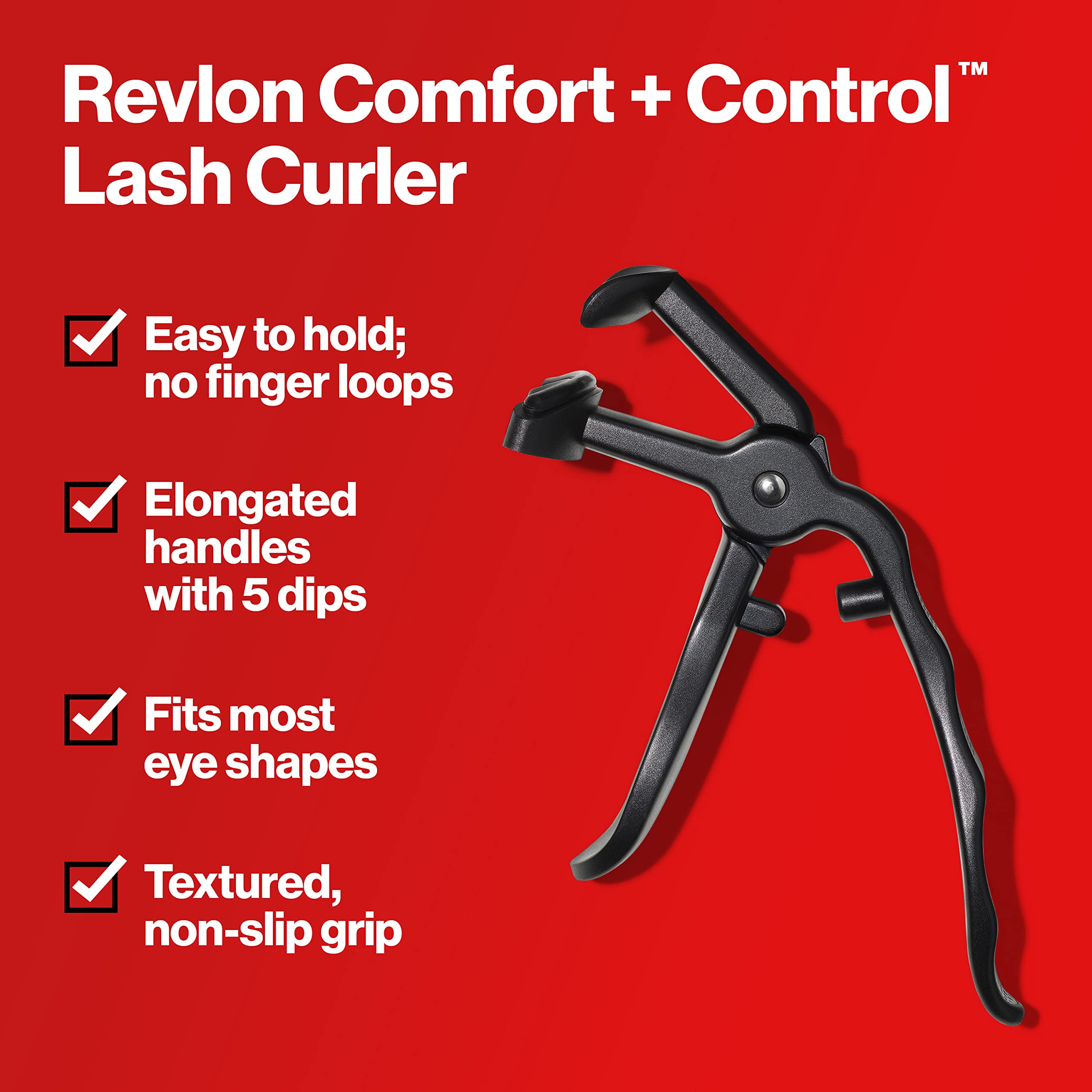 Foto 5 pulgar | Rizador de Pestañas Revlon Comfort And Control con Almohadillas de Relleno - Venta Internacional