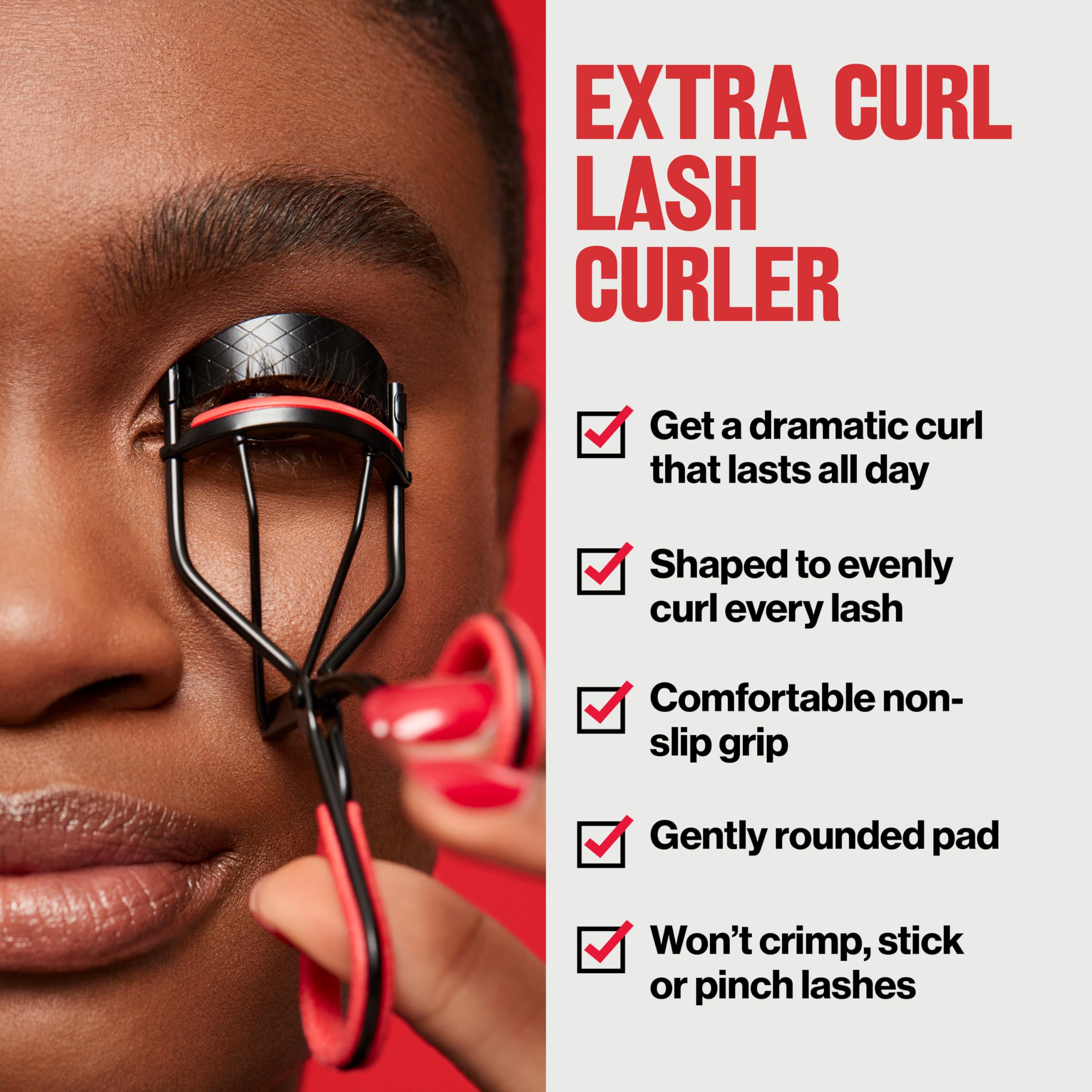 Foto 4 pulgar | Rizador de Pestañas Revlon Extra Curl 1 Pieza - Venta Internacional