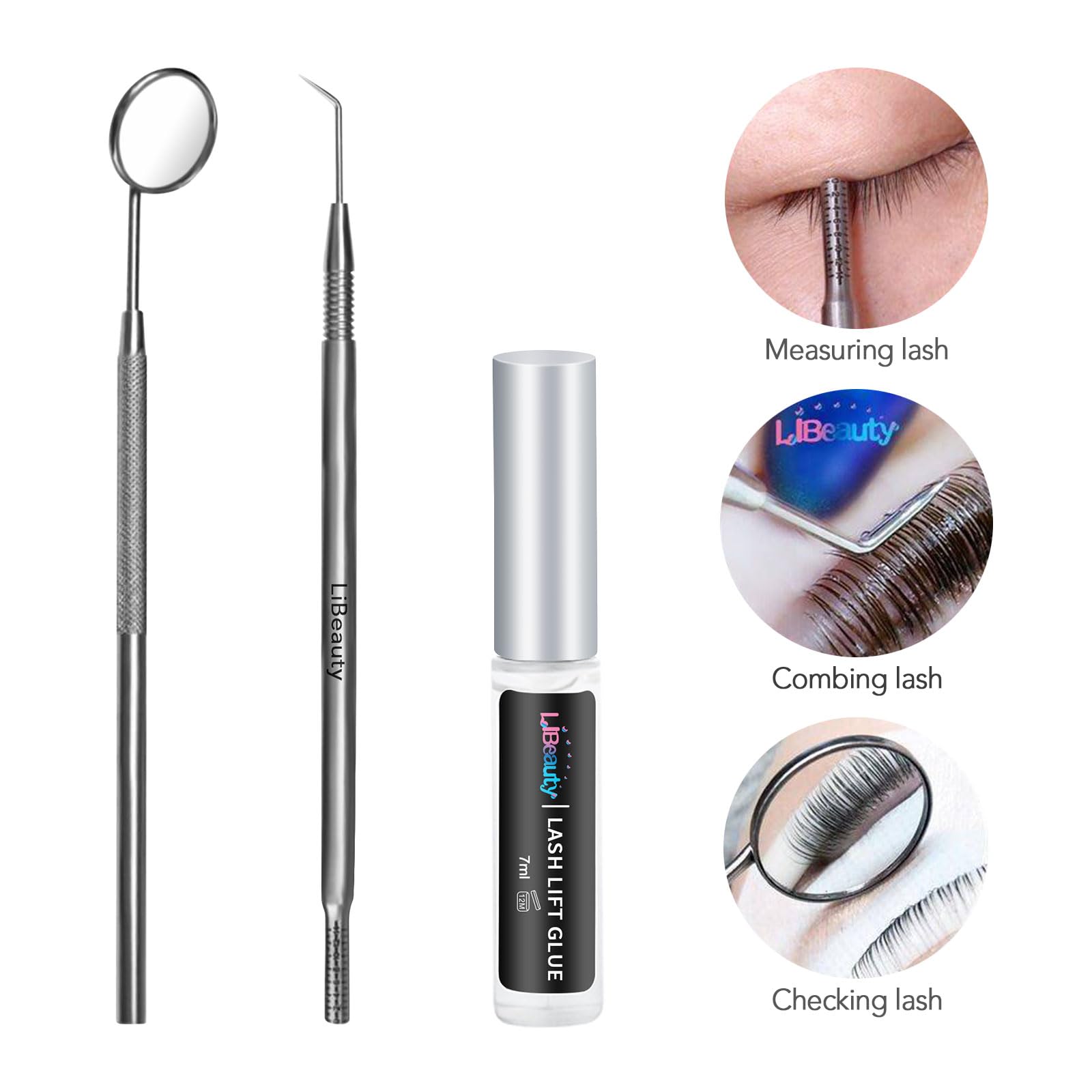 Foto 5 pulgar | Pegamento Libeauty Stron Sticky Para Pestañas, Permanente Para Pestañas, 7 Ml - Venta Internacional.