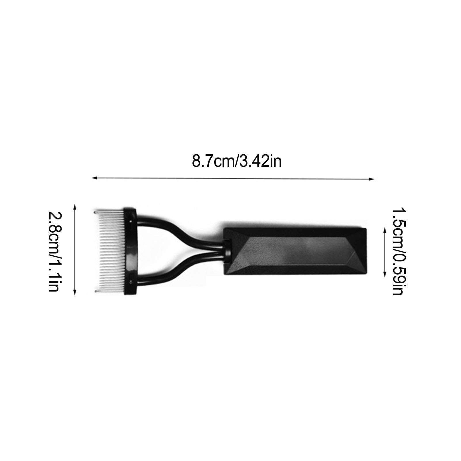 Foto 7 pulgar | Herramienta Separadora De Pestañas Genérica Negra - Venta Internacional.