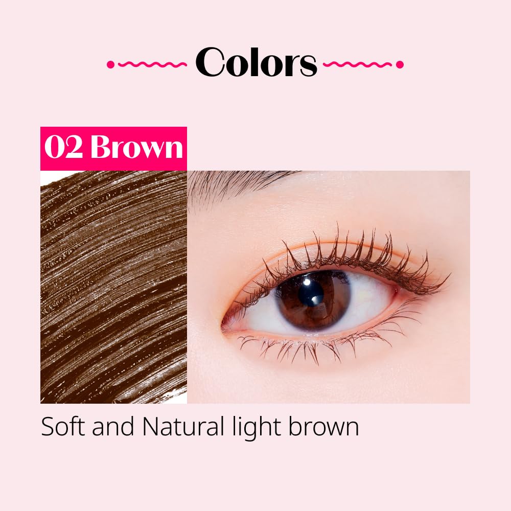 Foto 4 pulgar | Set De Rímel Y Rizador De Pestañas Etude Curl Fix Brown #2 - Venta Internacional.