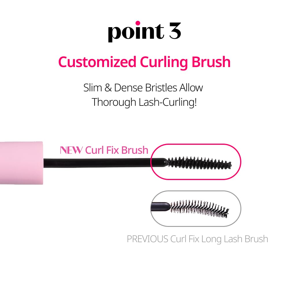 Foto 7 pulgar | Set De Rímel Y Rizador De Pestañas Etude Curl Fix Brown #2 - Venta Internacional.