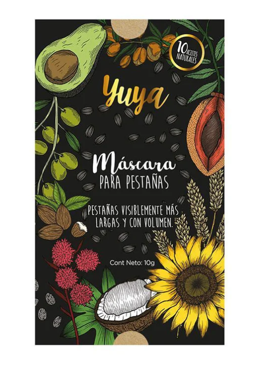 Máscara De Pestañas ''10 Aceites Naturales'' Yuya