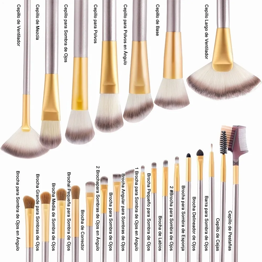 Foto 2 | Brochas Para Maquillaje Profesional 24pz