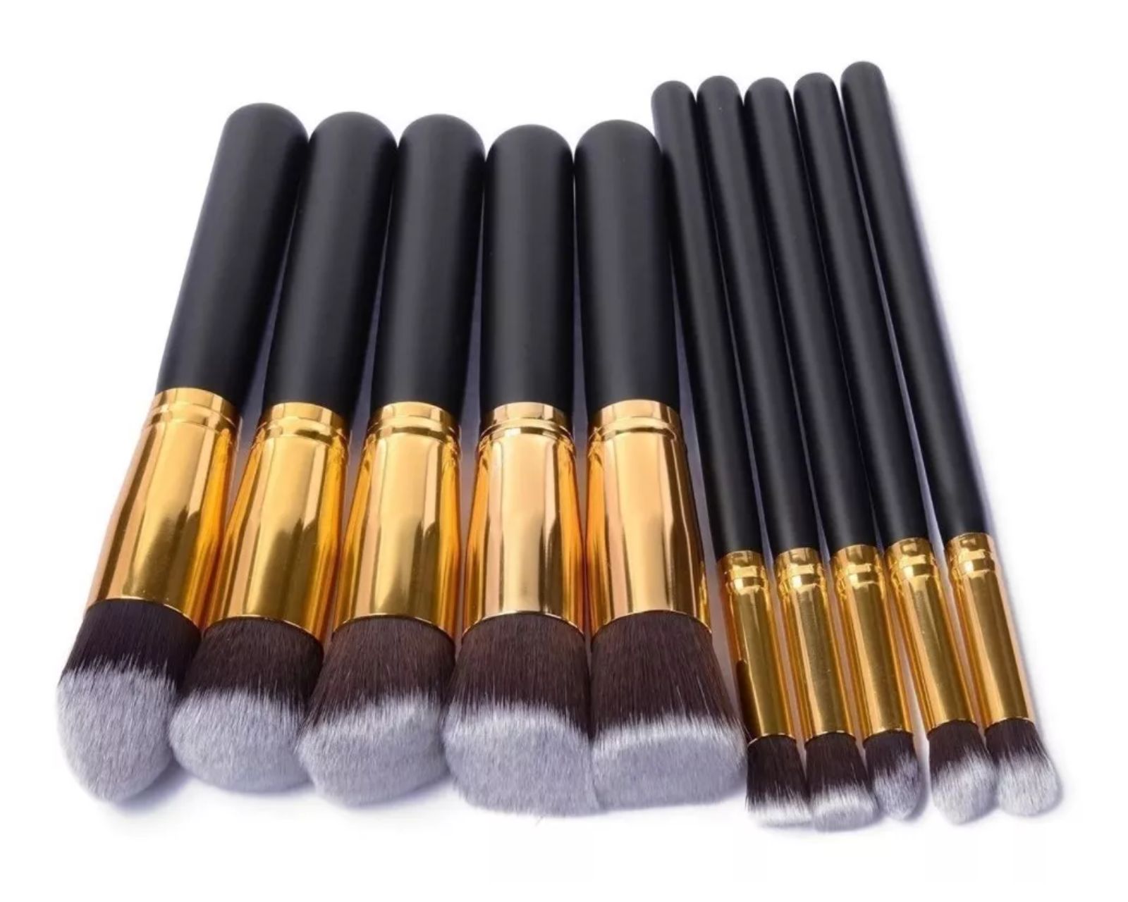 Set de 10 Brochas para Maquillaje