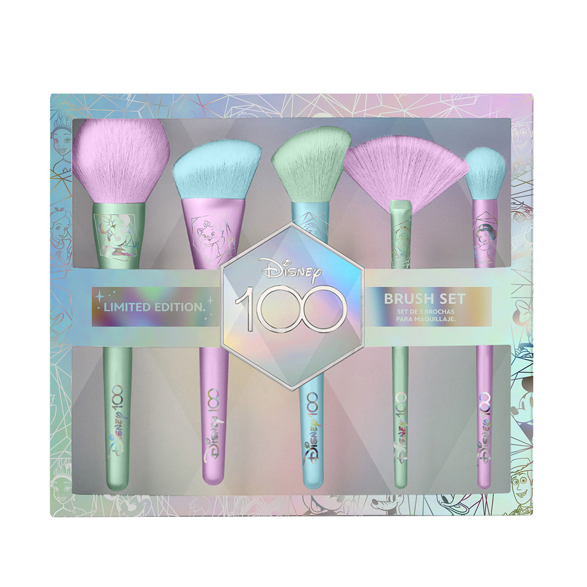 Set De 5 Brochas Disney Holographic DiAccAcc2547