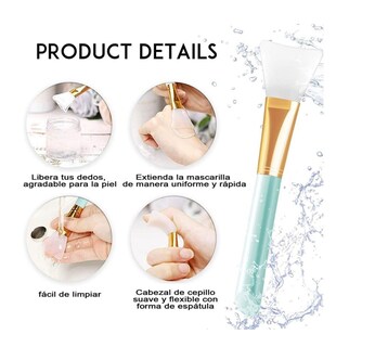 Foto 4 | Pinceles de Silicona Funbu para Aplicar Mascarillas 4 Unidades