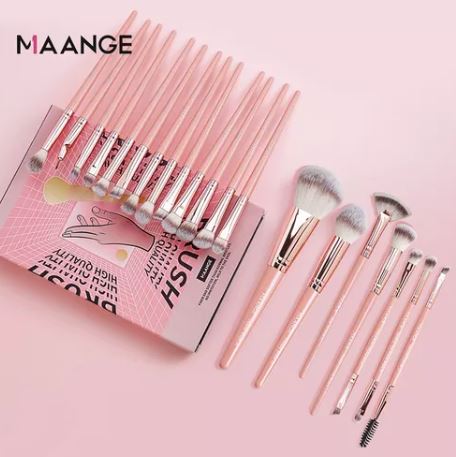 Foto 2 | Kit Brochas de Maquillaje Maange Profesional 20 Piezas