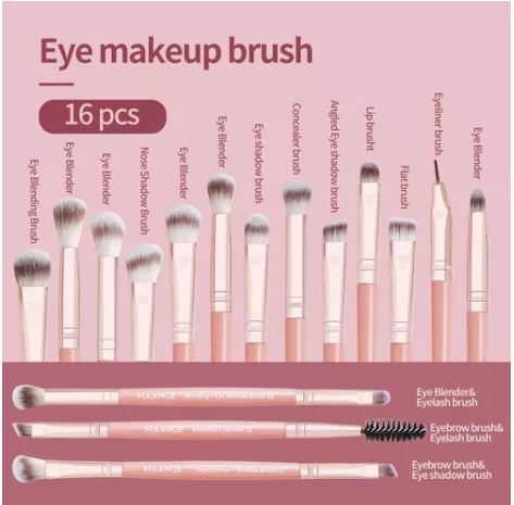 Foto 4 pulgar | Kit Brochas de Maquillaje Maange Profesional 20 Piezas