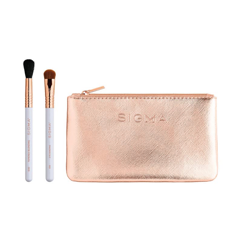 Set de Cepillos Sigma Beauty Getaway Glam con Bolsa E55 E40 - Venta Internacional