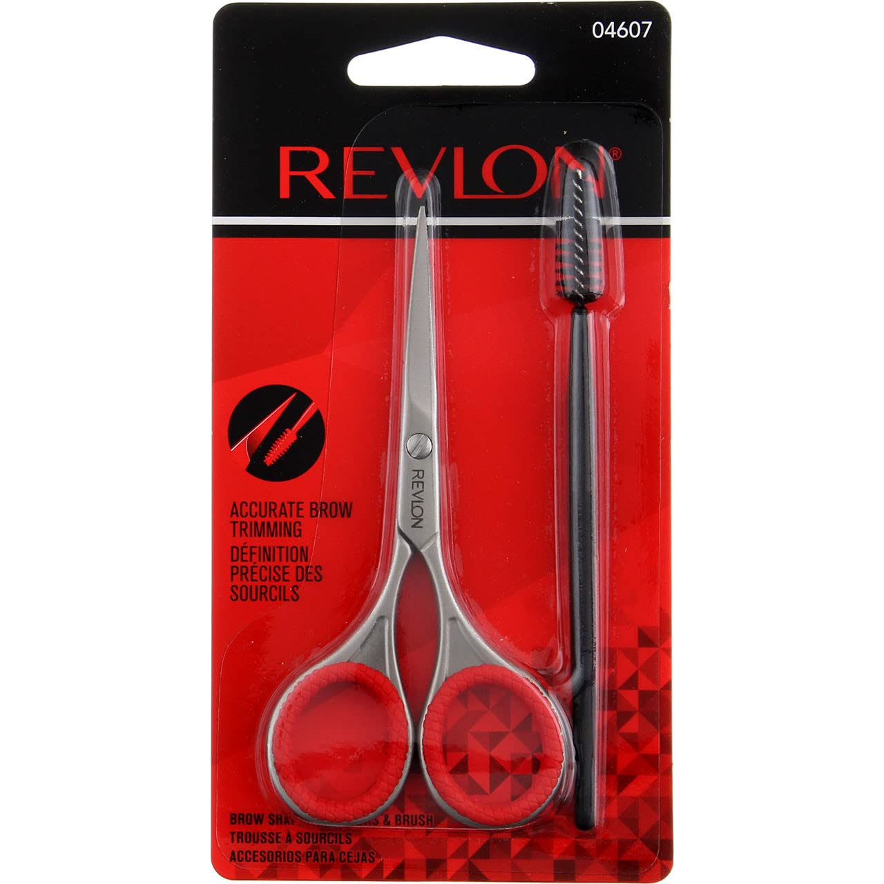 Foto 2 pulgar | Set de Cepillos y Tijeras para Cejas Revlon - Paquete de 2