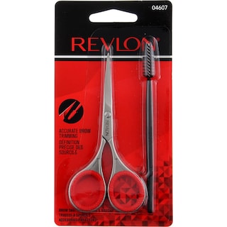 Foto 4 | Set de Cepillos y Tijeras para Cejas Revlon - Paquete de 2
